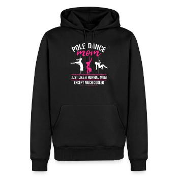 Pole Dance Mom Dancer Mother's Day Pole Fitness - Männer Premium Bio Hoodie - Schwarz - Vorne - Nico (187cm)
