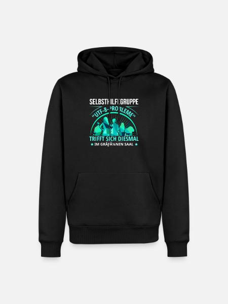 Witziger Spruch für Nerds, Programmierer - Männer Premium Bio Hoodie - Schwarz
