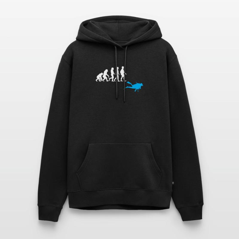 Plongée Évolution Sweat à capuche Premium bio Homme