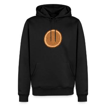 Tronçonneuse bois Tronçonneuse Scie à moteur Forestier forestier - Sweat à capuche Premium bio Homme - noir - Devant - Nico (187cm)