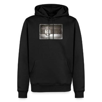 Serbien - Männer Premium Bio Hoodie - Schwarz - Vorne - Nico (187cm)