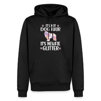 Neufundländer Liebhaber Neufundländer Besitzer - Männer Premium Bio Hoodie - Schwarz - Vorne - Nico (187cm)
