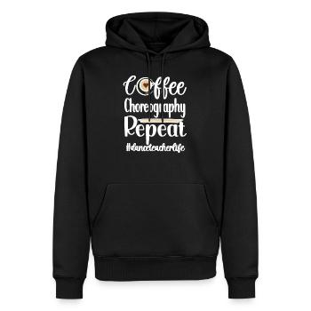 Tanzlehrer Anerkennung Tanzlehrerin Tanzunterricht - Männer Premium Bio Hoodie - Schwarz - Vorne - Nico (187cm)