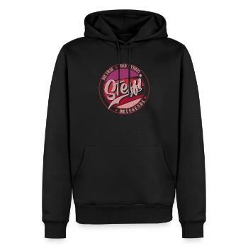 Vorname Die Frau der Mythos Die Legende Steffi - Männer Premium Bio Hoodie - Schwarz - Vorne - Nico (187cm)