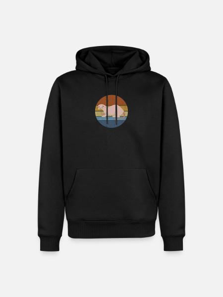 Naked Mole Rat Rodent - Men’s Premium Organic Hoodie - black