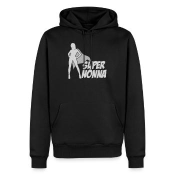 Super Nonna migliore del mondo Idee Regali - Männer Premium Bio Hoodie - Schwarz - Vorne - Nico (187cm)