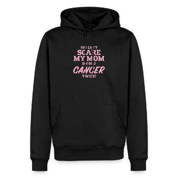 Du kannst mich nicht erschrecken, ich schlage Krebs, Krebs - Männer Premium Bio Hoodie - Schwarz - Vorne - Nico (187cm)