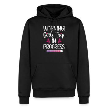 Mädelsurlaub Mädels-Trip Ausflug Mädels-Wochenende - Männer Premium Bio Hoodie - Schwarz - Vorne - Nico (187cm)