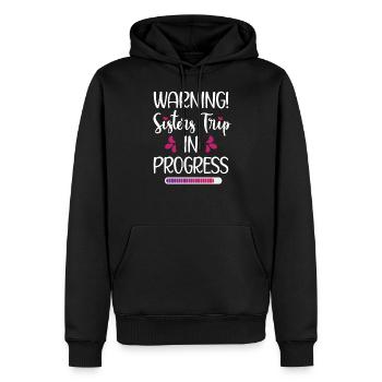 Schwesternurlaub Trip Reise Schwestern-Wochenende - Männer Premium Bio Hoodie - Schwarz - Vorne - Nico (187cm)