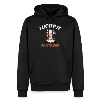 Kuh Kühe Bauernhof Landwirtschaft Geschenk - Männer Premium Bio Hoodie - Schwarz - Vorne - Nico (187cm)