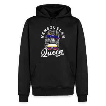 Venezuela Flagge Stolz & Heimat Venezuela - Männer Premium Bio Hoodie - Schwarz - Vorne - Nico (187cm)