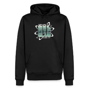 Cool Dads Club - Papa Vatertag Geschenk - Männer Premium Bio Hoodie - Schwarz - Vorne - Nico (187cm)