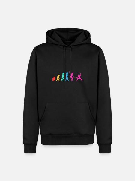 Fencing - Men’s Premium Organic Hoodie - black