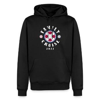 Endlich Kreuzfahrt Kreuzfahrtschiff - Männer Premium Bio Hoodie - Schwarz - Vorne - Nico (187cm)