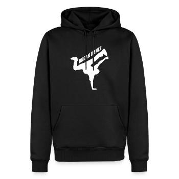 Breakdance BBoy BGirl Streetdance Breakdance - Sweat à capuche Premium bio Homme - noir - Devant - Nico (187cm)