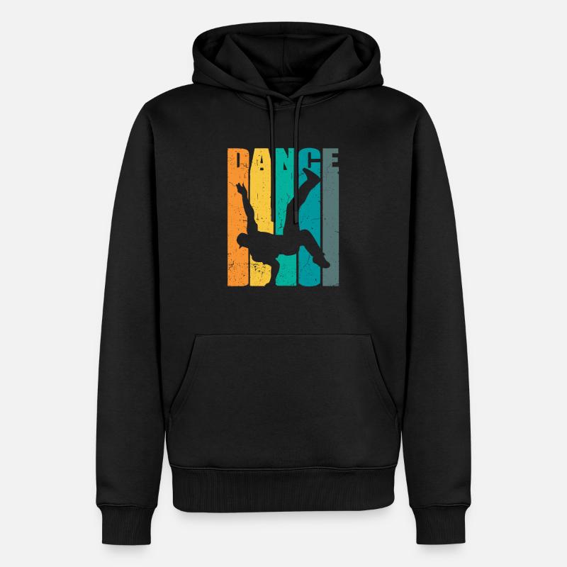 Breakdance BBoy BGirl Streetdance Breakdance - Sweat à capuche Premium bio Homme - noir