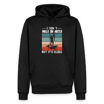 Stand Up Paddling Paddle Board SUP Board Saying - Men’s Premium Organic Hoodie - black - Front - Nico (187cm)