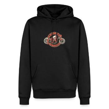 I'm not old, I'm classic. Legendary since 1982. - Männer Premium Bio Hoodie - Schwarz - Vorne - Nico (187cm)