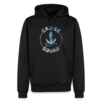 First Time Cruiser Cruise 2022 Tie Dye Print - Sweat à capuche Premium bio Homme - noir - Devant - Nico (187cm)