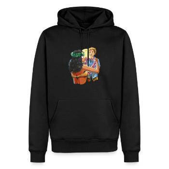 Hawaii Aloha Spaß Reisen Hawaii Aloha Spaß Reisen - Männer Premium Bio Hoodie - Schwarz - Vorne - Nico (187cm)