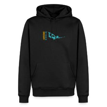 Awesome since 1996. Wakeboard Lifestyle - Männer Premium Bio Hoodie - Schwarz - Vorne - Nico (187cm)
