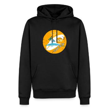 Call It In Vintage Surfing Vacation Designs - Männer Premium Bio Hoodie - Schwarz - Vorne - Nico (187cm)