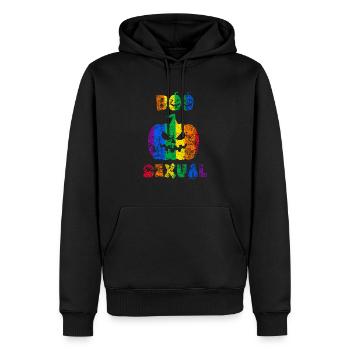 Boo Sexual Halloween Pride - Sweat à capuche Premium bio Homme - noir - Devant - Nico (187cm)