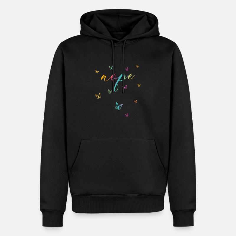 Nope - Dites simplement non! - Sweat à capuche Premium bio Homme - noir