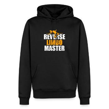 Backward Limbo Master Pole Vault - Men’s Premium Organic Hoodie - black - Front - Nico (187cm)