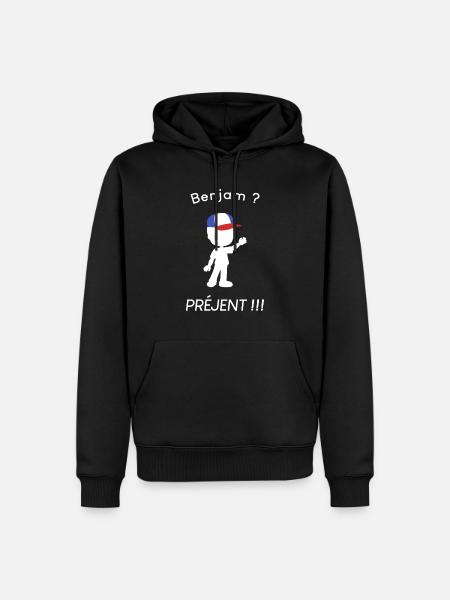 Benjam - Blague - Sweat à capuche Premium bio Homme - noir