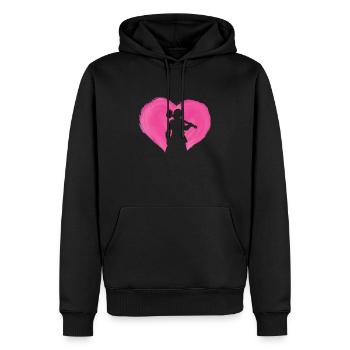 Schmied Schmiede Amboss Metallbauer Metall - Männer Premium Bio Hoodie - Schwarz - Vorne - Nico (187cm)
