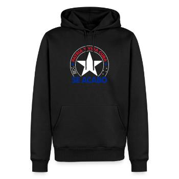 Se Acabo Patria Y Vida Cuba Cuban Freedom Movement - Men’s Premium Organic Hoodie - black - Front - Nico (187cm)