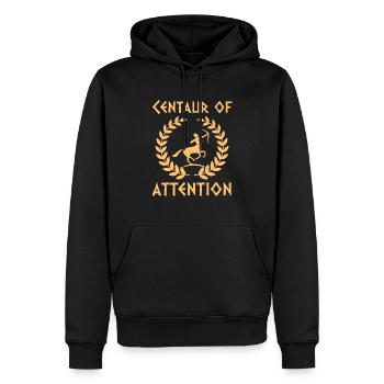 Antike Griechische Mythologie Monster und - Männer Premium Bio Hoodie - Schwarz - Vorne - Nico (187cm)