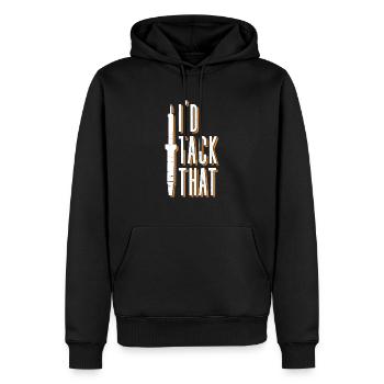 Schweißer Schweißen Handwerker Metallbauer - Männer Premium Bio Hoodie - Schwarz - Vorne - Nico (187cm)