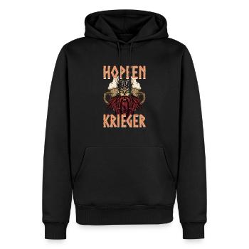 Hopfenkrieger Saufen Lustiges Bier Liebhaber Biert - Männer Premium Bio Hoodie - Schwarz - Vorne - Nico (187cm)