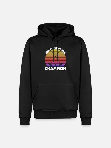 Ultimate Croquet League Champion - Men’s Premium Organic Hoodie - black