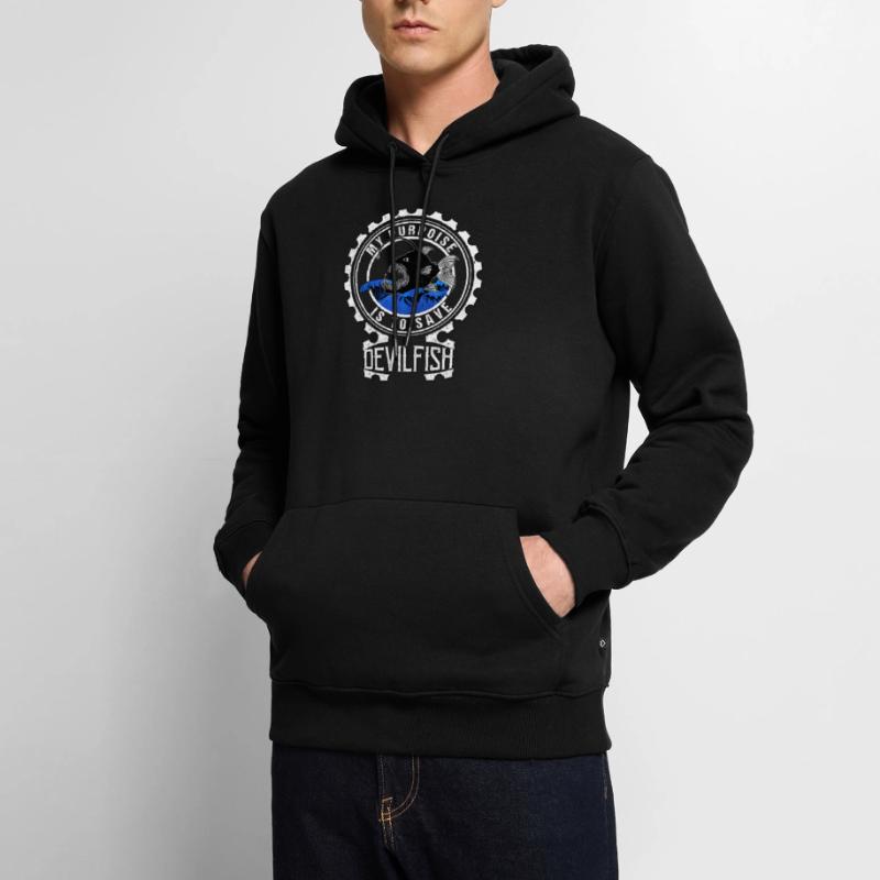 Devilfish Devil Perch Men’s Premium Organic Hoodie