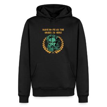 Antike Griechische Mythologie Geschichte und - Männer Premium Bio Hoodie - Schwarz - Vorne - Nico (187cm)