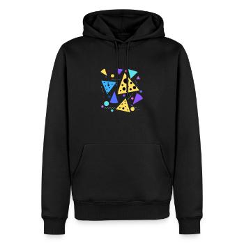Rad 1980er Jahre Vintage Achtziger Kostüm Party Retro 80' - Männer Premium Bio Hoodie - Schwarz - Vorne - Nico (187cm)