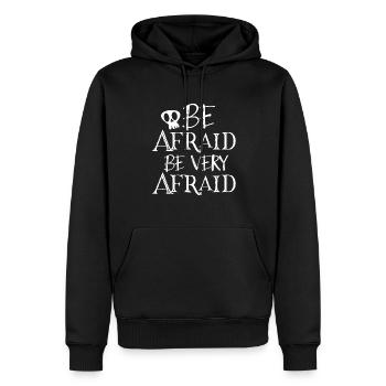 Halloween T-Shirt - Men’s Premium Organic Hoodie - black - Front - Nico (187cm)