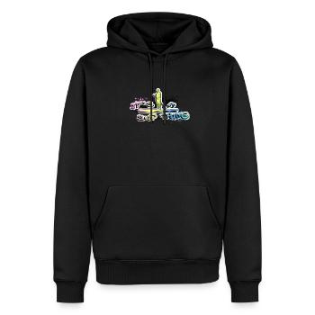 C’est un truc de SUP. Stand up paddle et paddleboard. - Sweat à capuche Premium bio Homme - noir - Devant - Nico (187cm)