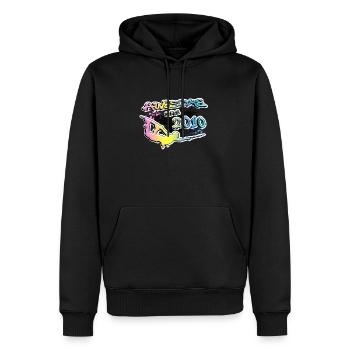 Awesome since 2010. Wakeboard Lifestyle - Männer Premium Bio Hoodie - Schwarz - Vorne - Nico (187cm)