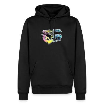 Génial depuis 1974. Style de vie de wakeboard - Sweat à capuche Premium bio Homme - noir - Devant - Nico (187cm)