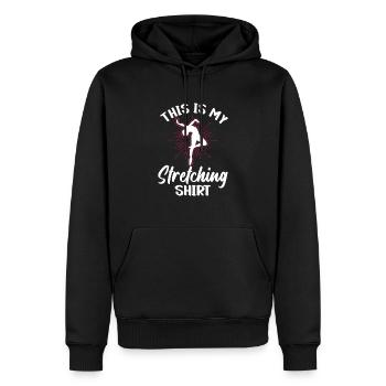 Chemise extensible - Ballet Dancer Ballet - Sweat à capuche Premium bio Homme - noir - Devant - Nico (187cm)