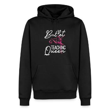 Professeur de ballet - Ballet danseur ballet - Sweat à capuche Premium bio Homme - noir - Devant - Nico (187cm)