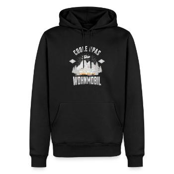 Coole Opas fahren Wohnmobil Wohnmobil - Männer Premium Bio Hoodie - Schwarz - Vorne - Nico (187cm)
