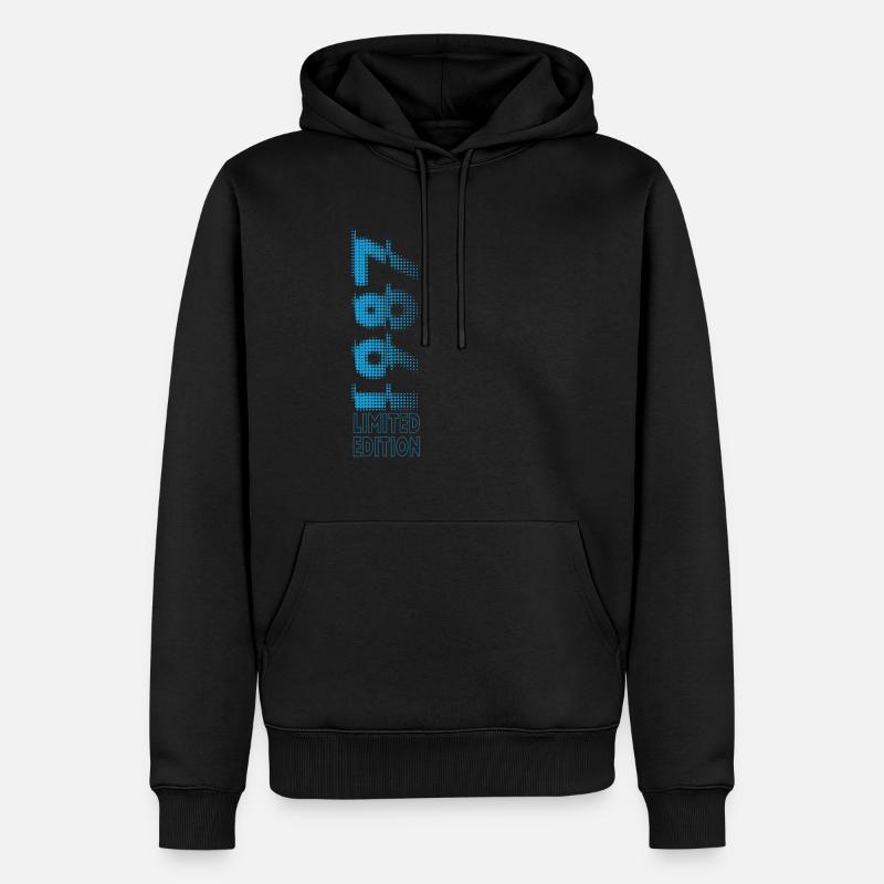 Édition limitée 1987 Graffiti - Sweat à capuche Premium bio Homme - noir