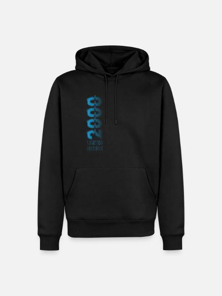Limited Edition 2000 Graffiti - Männer Premium Bio Hoodie - Schwarz