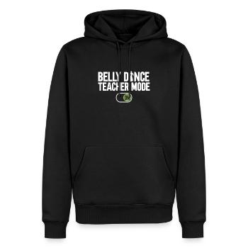 Danse du ventre Danseuse du ventre Professeur Danseur Cadeau - Sweat à capuche Premium bio Homme - noir - Devant - Nico (187cm)