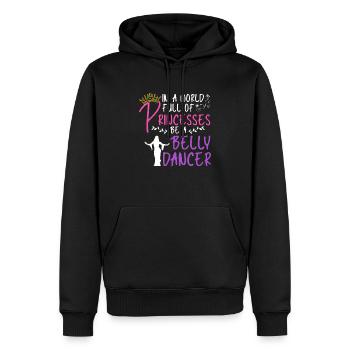 Belly Dance Belly Dancer Dancing Dancer Gift - Men’s Premium Organic Hoodie - black - Front - Nico (187cm)